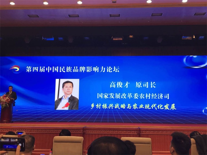 百年董氏董事長董增軍先生，參加“第四屆中國民族品牌全球推廣盛典” 